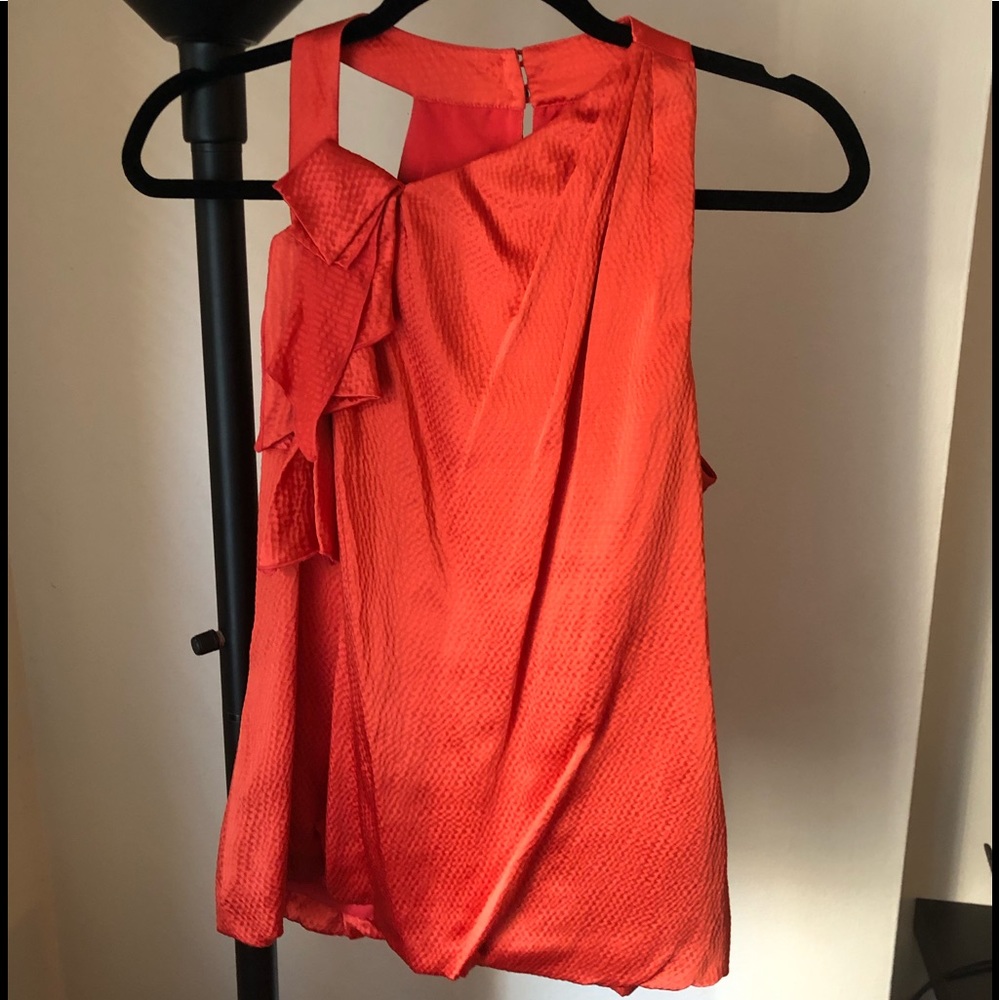 Karen Millen Silk Sleeveless Top.